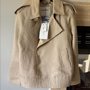 Burberry Beige Trench Coat for Women New